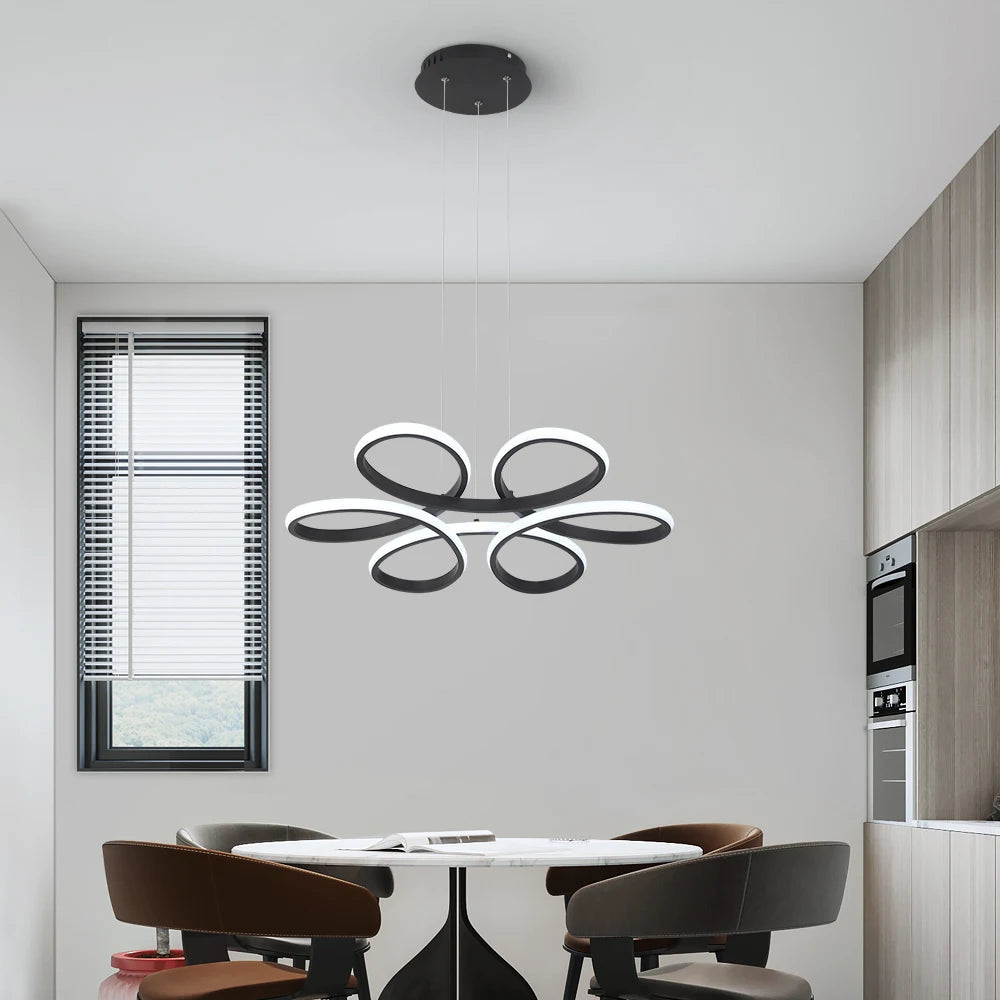HaloBloom Loop Pendant Light